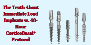 Read more about the article Same-Day Teeth: The Truth About Immediate Load Implants vs. 48-Hour CorticoBasal® Protocol
