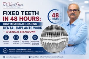 Read more about the article Fixed Teeth in 48 Hours: How Immediate Loading Dental Implants Work — A Clinical Breakdown
