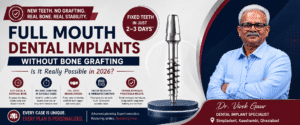 Read more about the article Full Mouth Dental Implants Without Bone Grafting: Is It Really Possible in 2026?