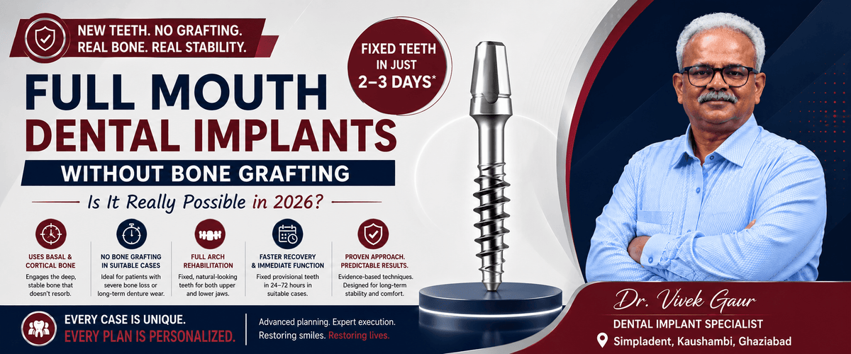 Read more about the article Full Mouth Dental Implants Without Bone Grafting: Is It Really Possible in 2026?