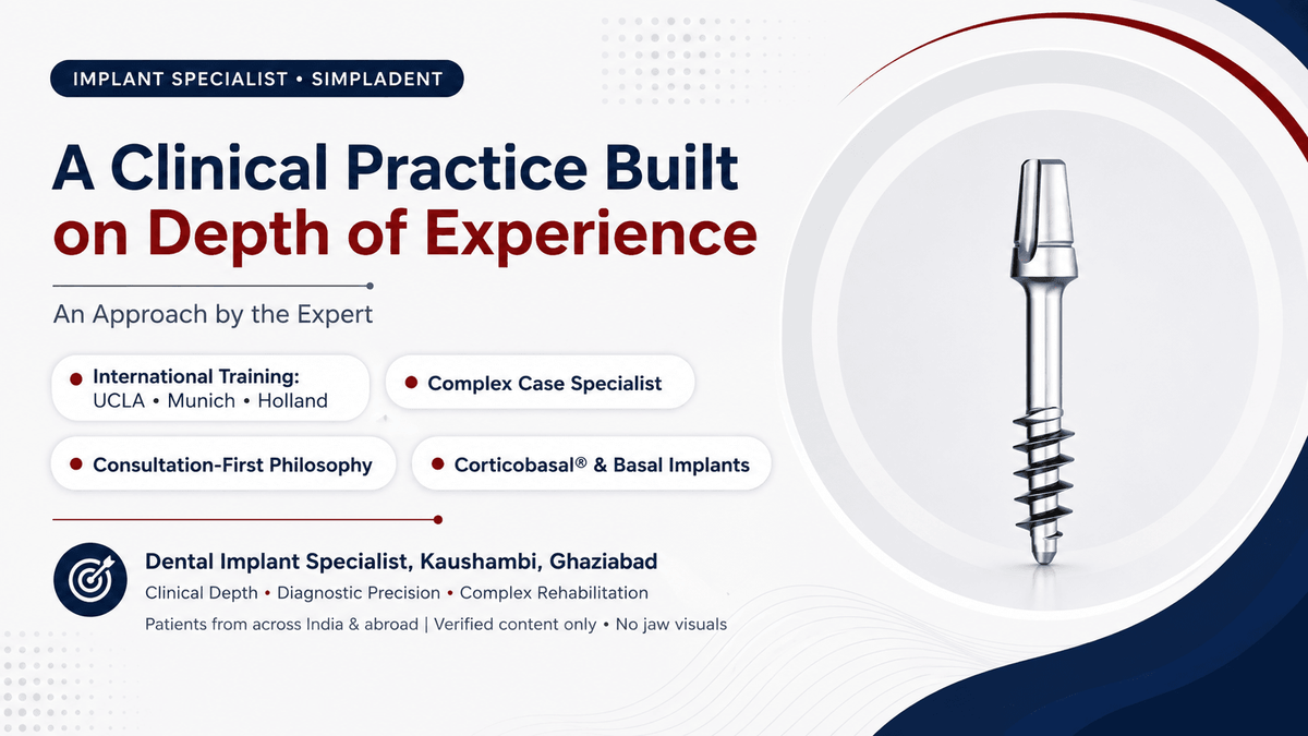 You are currently viewing A Clinical Practice Built on Depth of Experience: An approach by the expert – Dr. Vivek Gaur
